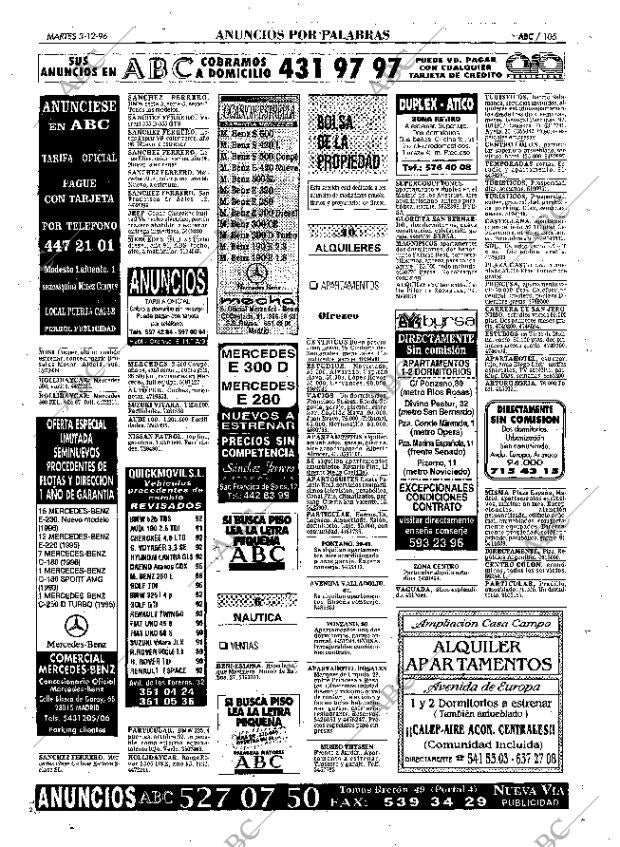 ABC MADRID 03-12-1996 página 105