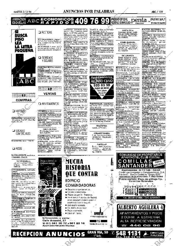 ABC MADRID 03-12-1996 página 109