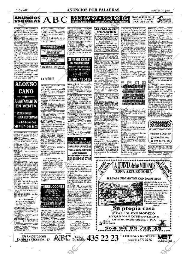 ABC MADRID 03-12-1996 página 110