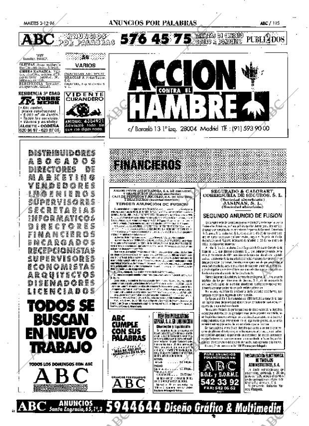 ABC MADRID 03-12-1996 página 125