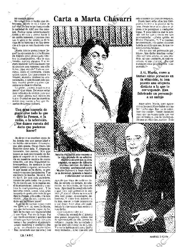 ABC MADRID 03-12-1996 página 128