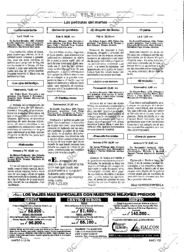 ABC MADRID 03-12-1996 página 133