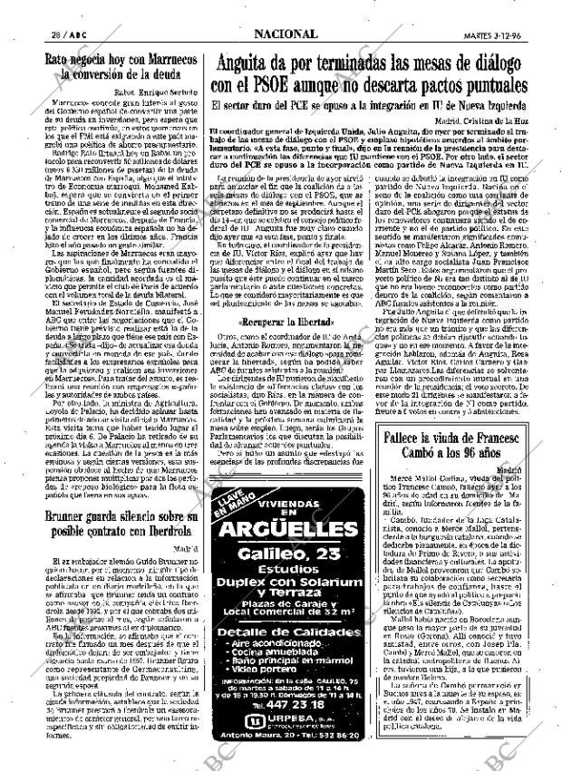 ABC MADRID 03-12-1996 página 28