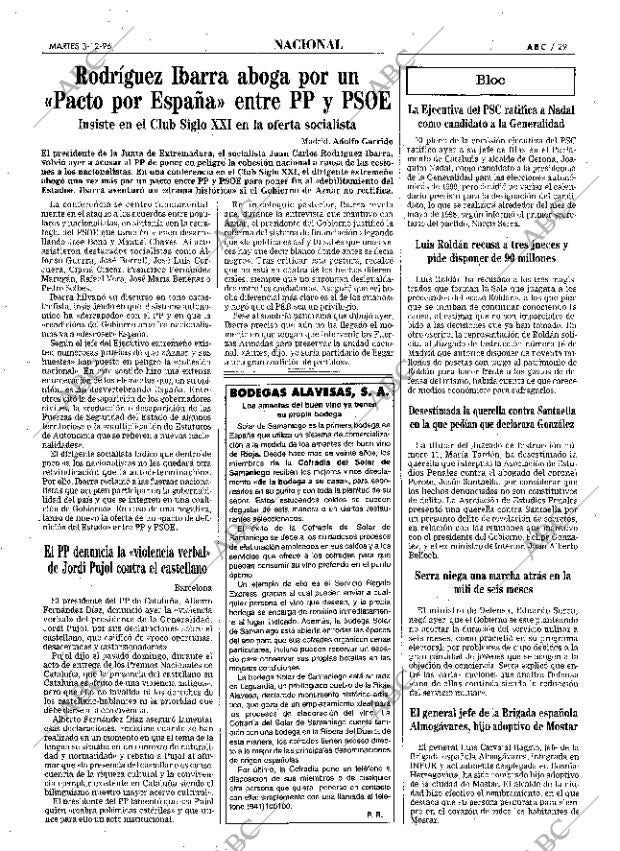 ABC MADRID 03-12-1996 página 29