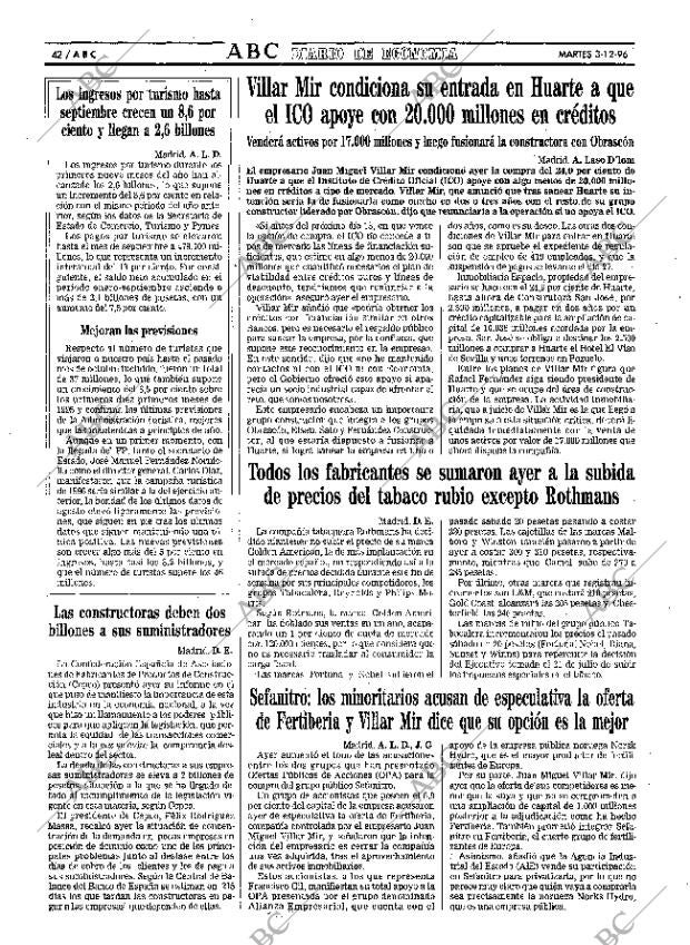 ABC MADRID 03-12-1996 página 42