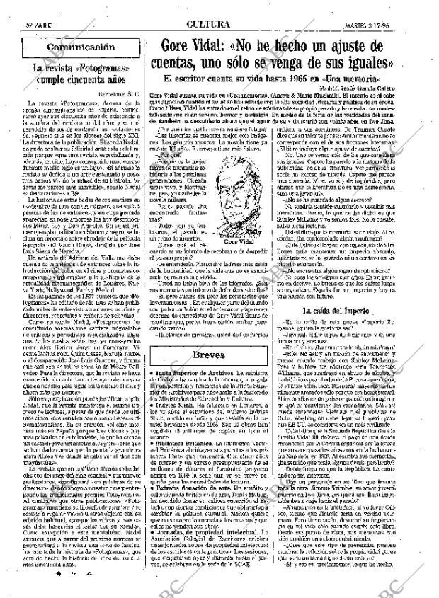 ABC MADRID 03-12-1996 página 52