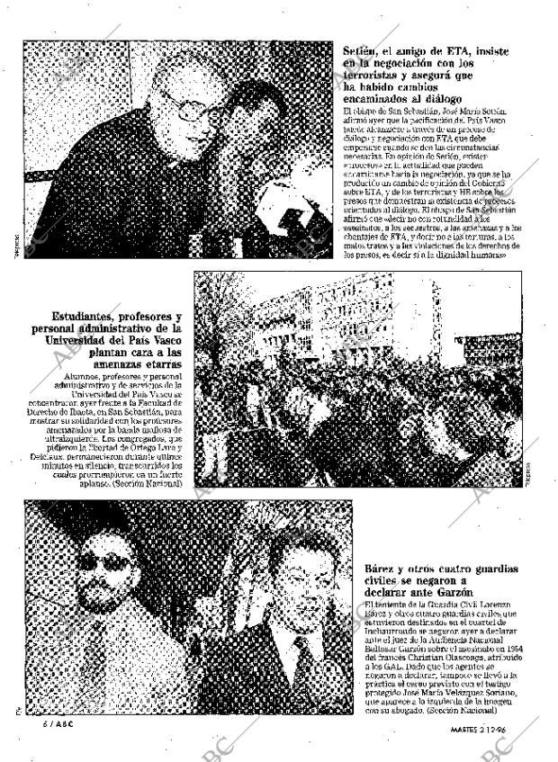 ABC MADRID 03-12-1996 página 6