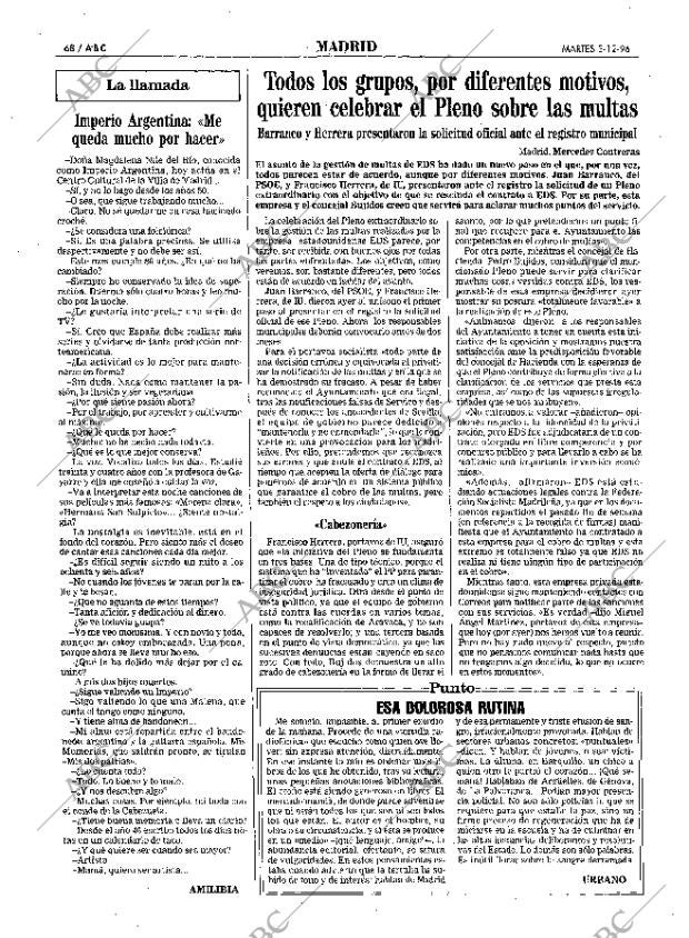 ABC MADRID 03-12-1996 página 68
