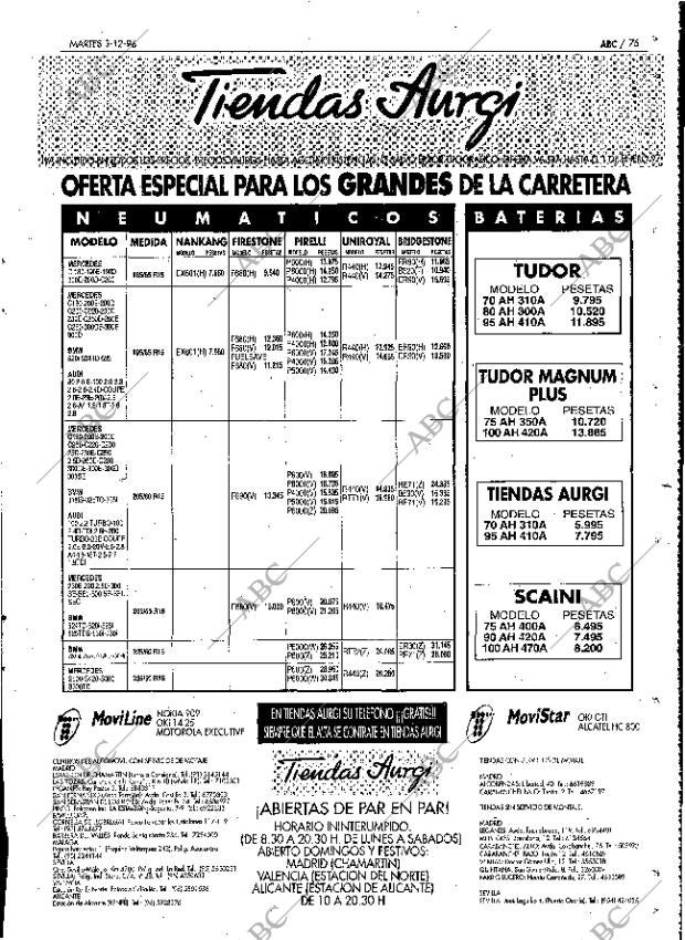 ABC MADRID 03-12-1996 página 75