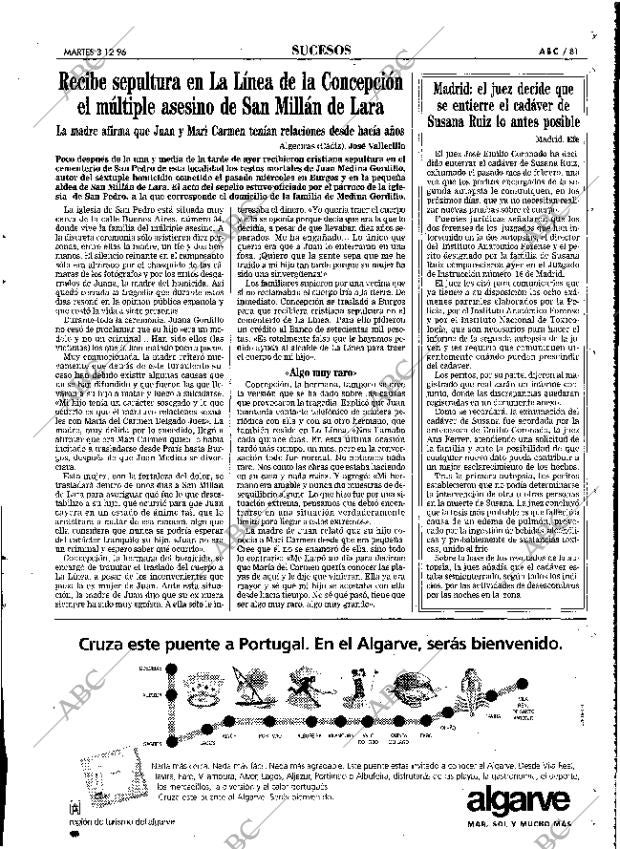 ABC MADRID 03-12-1996 página 81