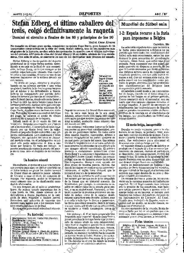 ABC MADRID 03-12-1996 página 87