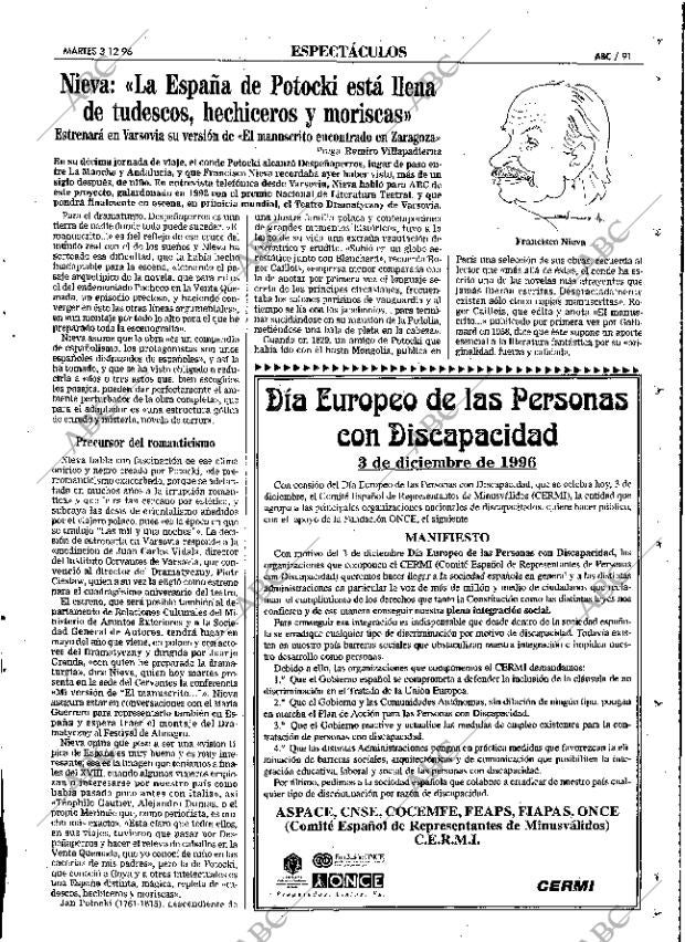 ABC MADRID 03-12-1996 página 91