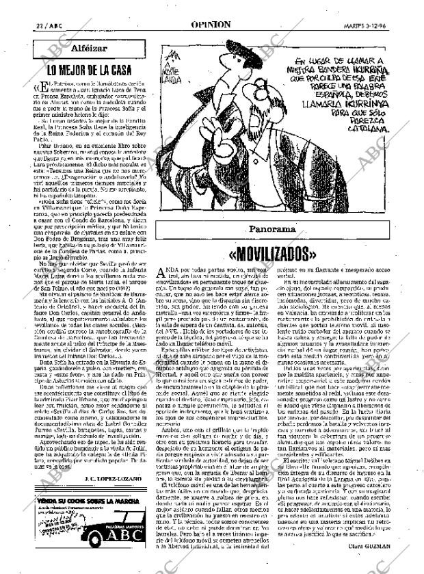 ABC SEVILLA 03-12-1996 página 22
