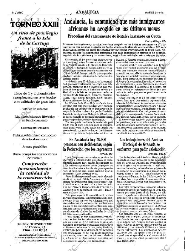 ABC SEVILLA 03-12-1996 página 44