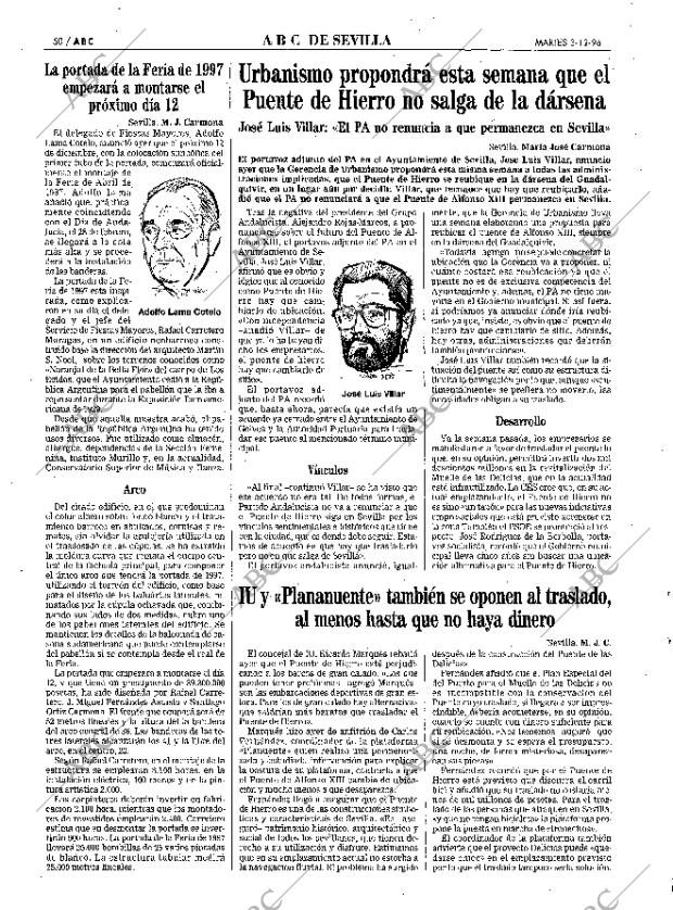 ABC SEVILLA 03-12-1996 página 50