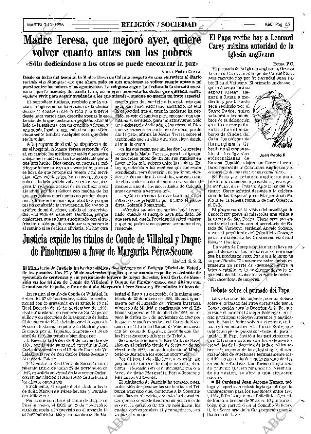 ABC SEVILLA 03-12-1996 página 65