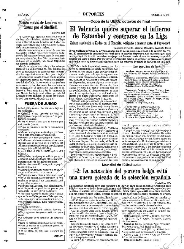 ABC SEVILLA 03-12-1996 página 84