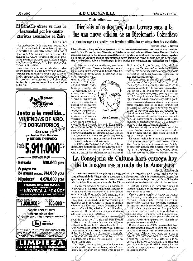 ABC SEVILLA 04-12-1996 página 52