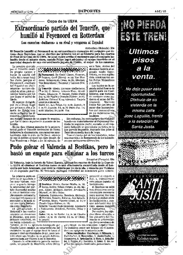 ABC SEVILLA 04-12-1996 página 85