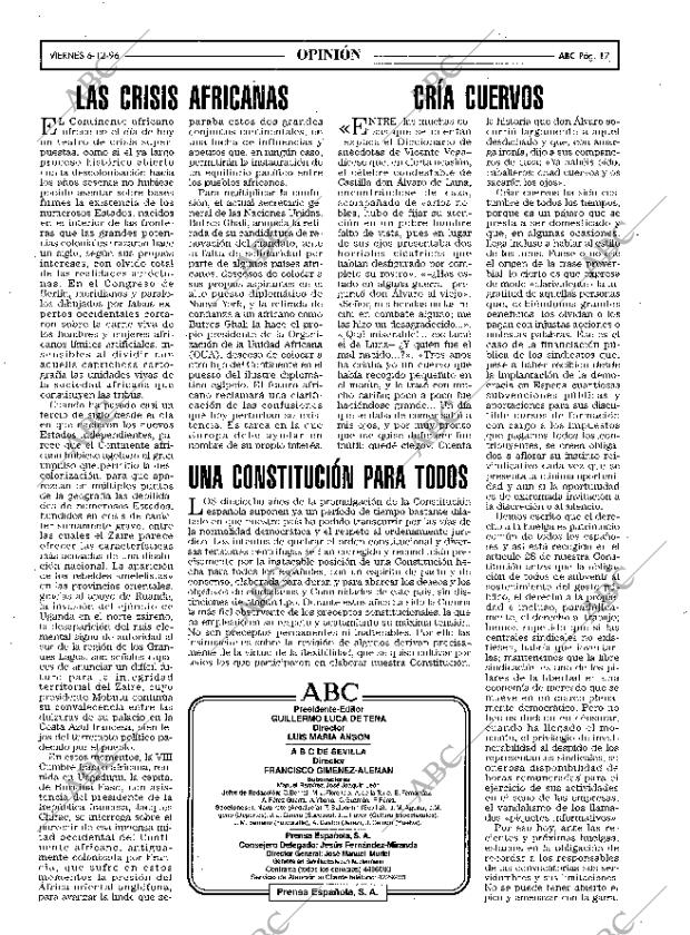 ABC SEVILLA 06-12-1996 página 17