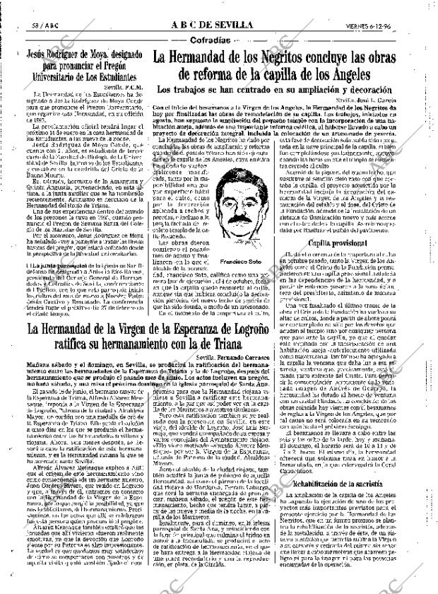 ABC SEVILLA 06-12-1996 página 58