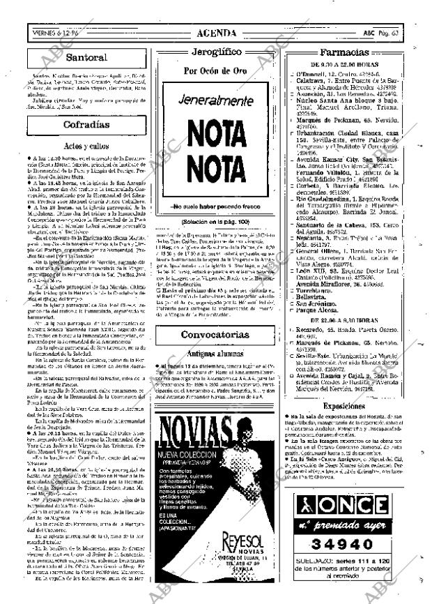 ABC SEVILLA 06-12-1996 página 63
