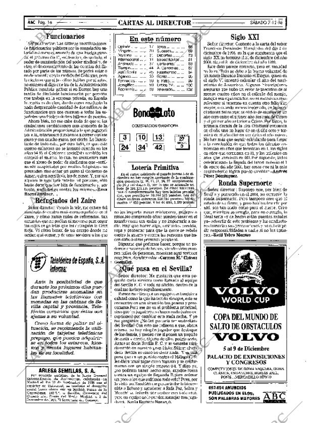 ABC SEVILLA 07-12-1996 página 16