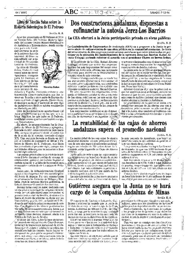 ABC SEVILLA 07-12-1996 página 64