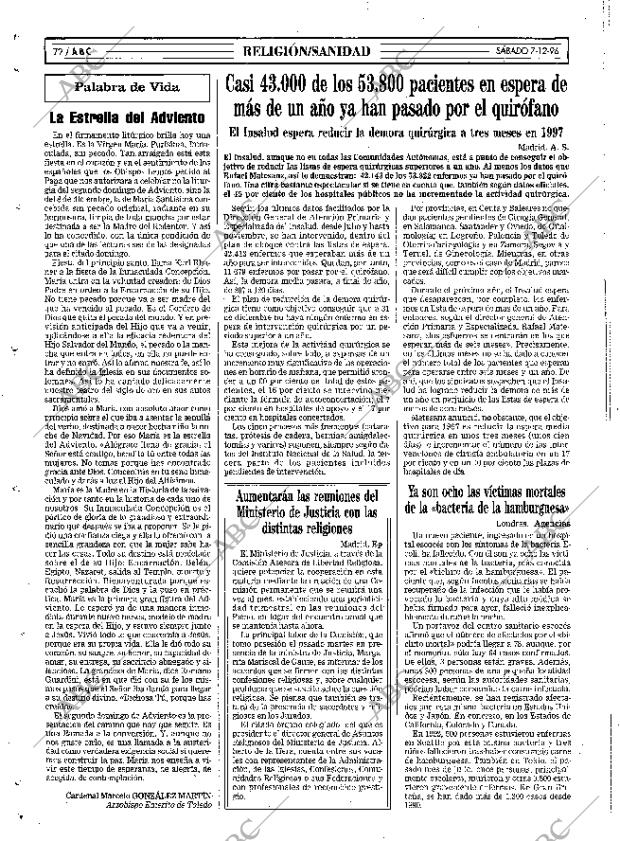 ABC SEVILLA 07-12-1996 página 72