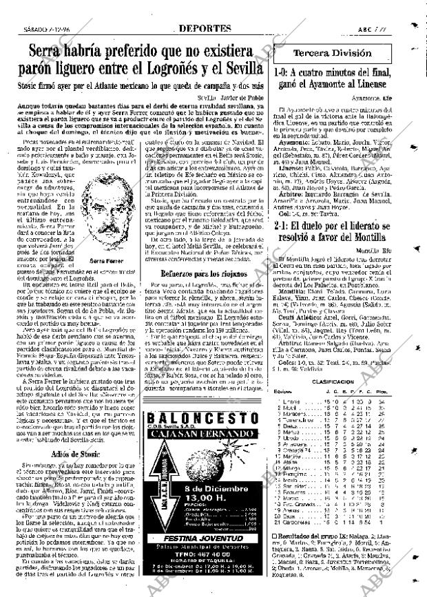 ABC SEVILLA 07-12-1996 página 77