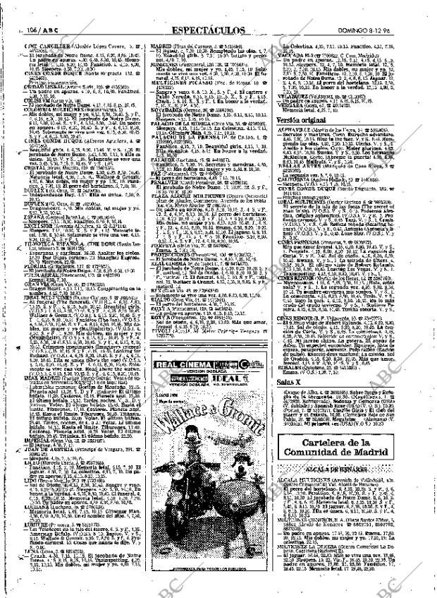 ABC MADRID 08-12-1996 página 106