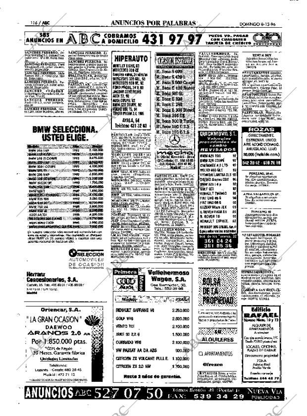 ABC MADRID 08-12-1996 página 116