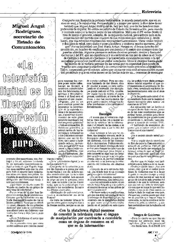 ABC MADRID 08-12-1996 página 13