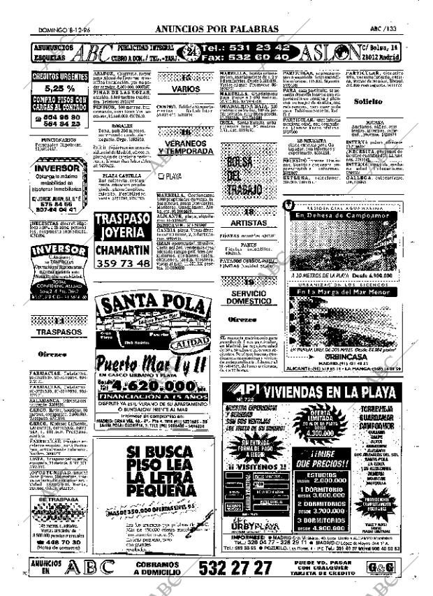 ABC MADRID 08-12-1996 página 133