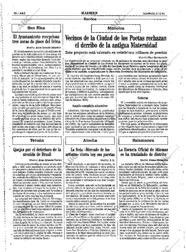 ABC MADRID 08-12-1996 página 88