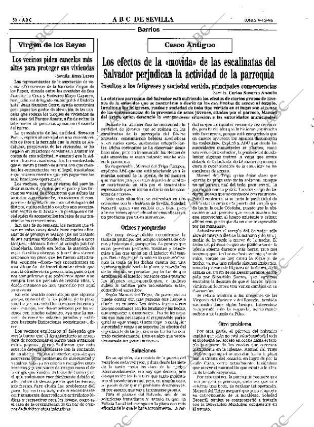 ABC SEVILLA 09-12-1996 página 50