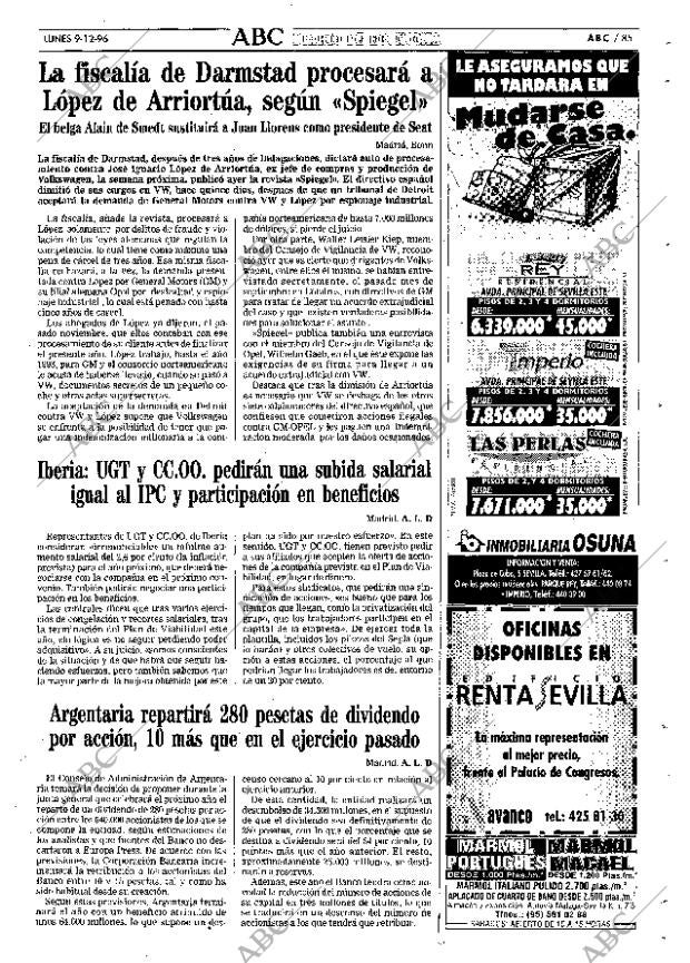 ABC SEVILLA 09-12-1996 página 85