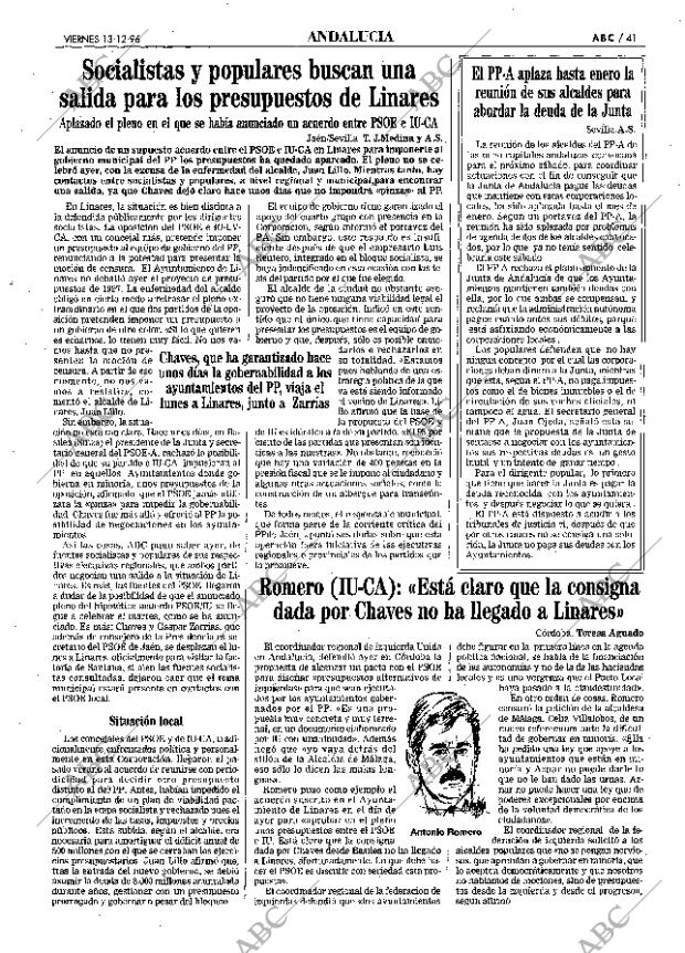 ABC SEVILLA 13-12-1996 página 41