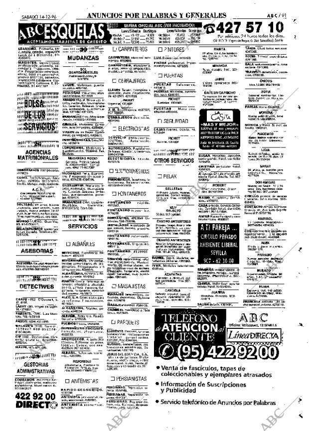 ABC SEVILLA 14-12-1996 página 91