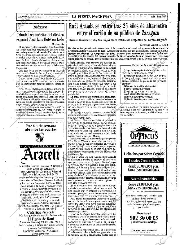 ABC MADRID 15-12-1996 página 107
