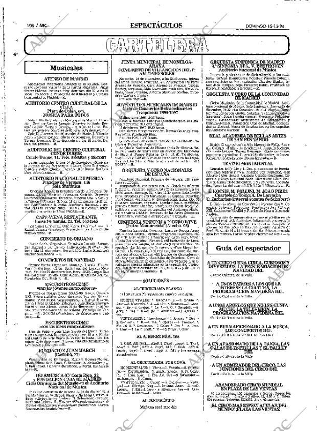 ABC MADRID 15-12-1996 página 108