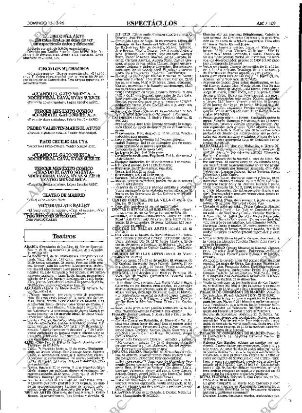 ABC MADRID 15-12-1996 página 109
