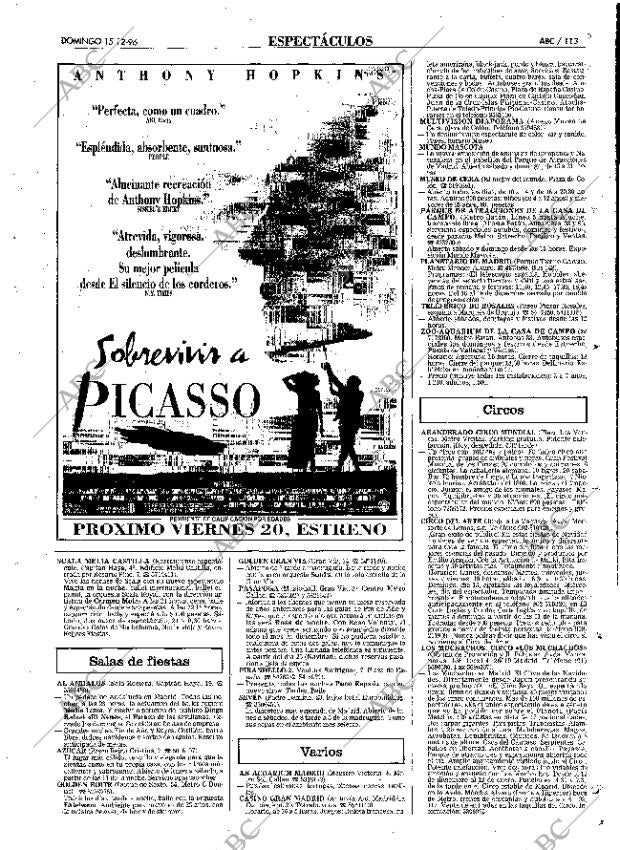 ABC MADRID 15-12-1996 página 113