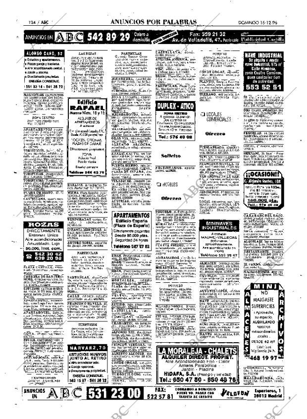 ABC MADRID 15-12-1996 página 124