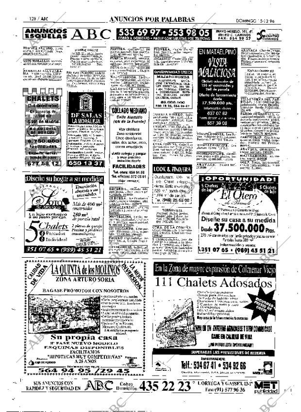 ABC MADRID 15-12-1996 página 128