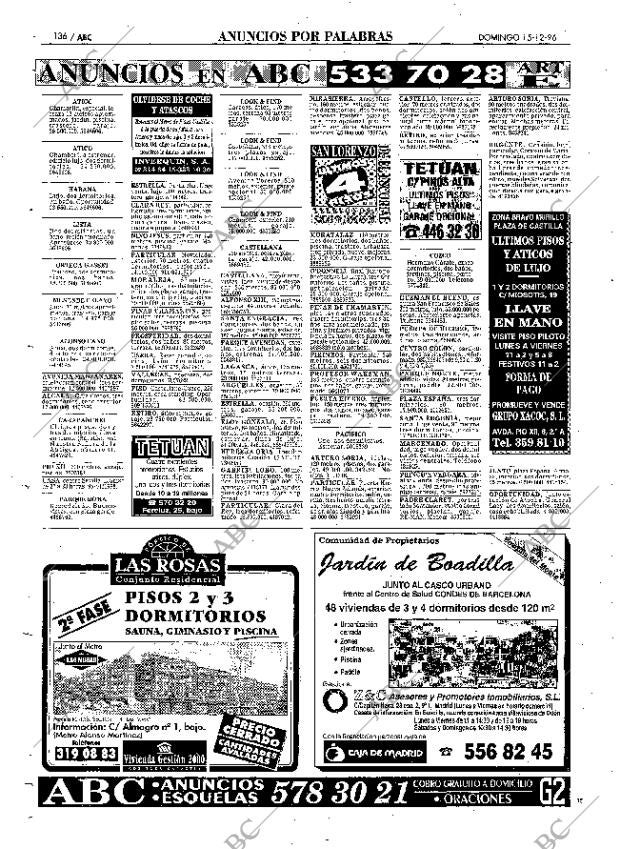 ABC MADRID 15-12-1996 página 136