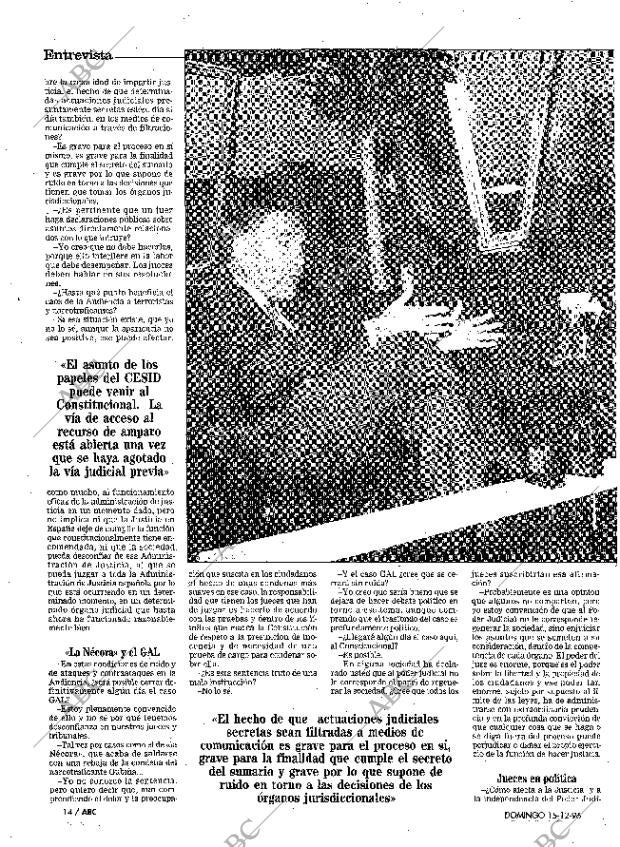ABC MADRID 15-12-1996 página 14