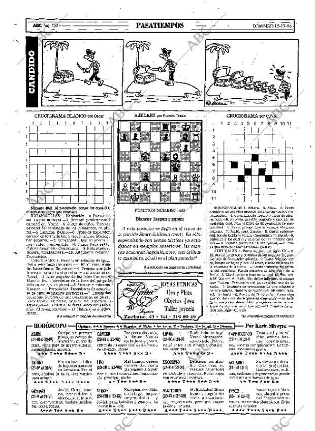 ABC MADRID 15-12-1996 página 150