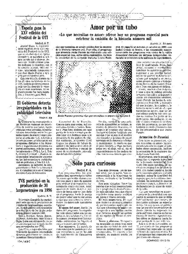 ABC MADRID 15-12-1996 página 154