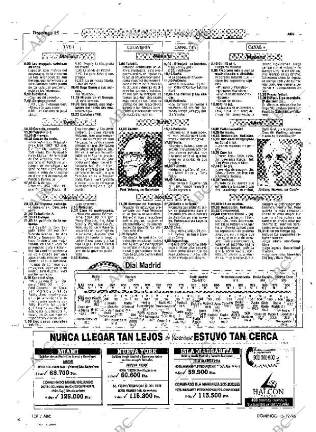 ABC MADRID 15-12-1996 página 158